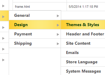 Changes Themes and Styles in your 3DCart webshop