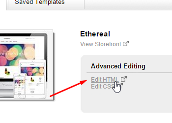 Edit it's html section and start using visitlead