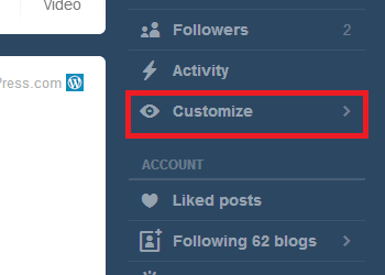 Customize your Tumblr blog